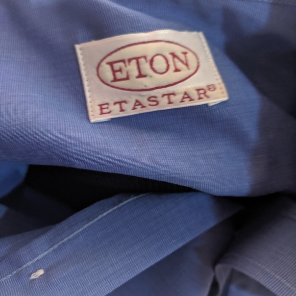 ETON Etastar Men's Button Front 100% Cotton - Picture 4 of 6